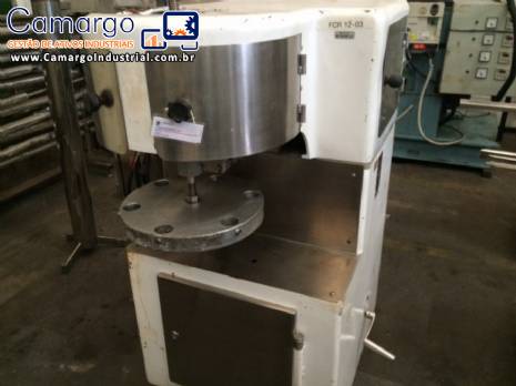 Envasadora de bisnaga met�lica Meteor