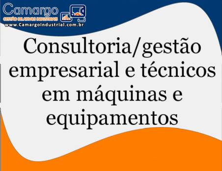 Tcnico / Consultoria em mquinas e equipamentos para indstria de saneantes