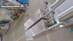 Envasadora de l�quidos pneum�tica em inox semi-autom�tica com dois bicos Y&G Packing Machinery