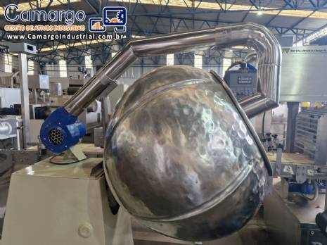 Drageadeira com talisca com bojo em a�o inox Incapri 100 kg