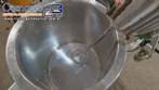 Tanque misturador encamisado em inox el�trico com h�lice centrifuga tipo Cowles 80 litros