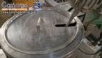 Tanque misturador encamisado em inox el�trico com h�lice centrifuga tipo Cowles 80 litros