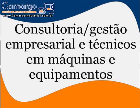 T�cnico / Consultoria em envasadoras, embaladoras e dosadoras