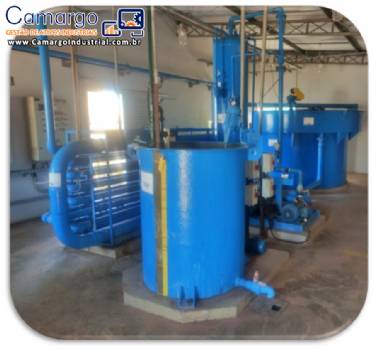 Sistema de flota��o por ar dissolvido flotador esta��o de tratamento 30 m� / h Consultec PA