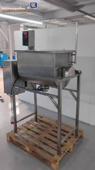 Misturador horizontal ribbon blender em a�o inox 200 litros