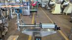 Envasadora em inox semiautom�tica para l�quidos com 1 bico