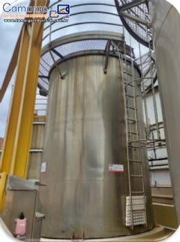 Tanque de armazenameno reservat�rio em inox 27.000 litros Ricefer