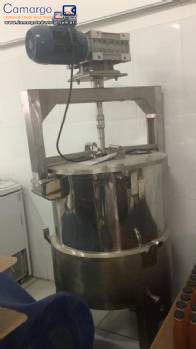 Tacho para coc��o 200 L em inox L�der Inox