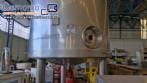 Tanque reator misturador encamisado em inox 304L 5.000 litros ano 2020 com spray ball Plurinox
