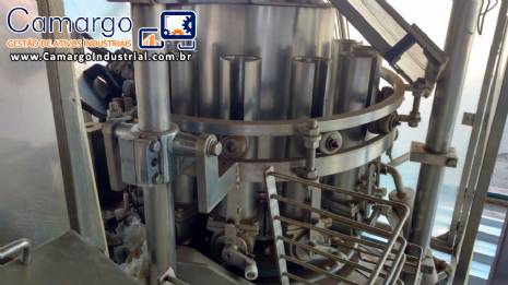 Envasadora com 12 cabe�otes