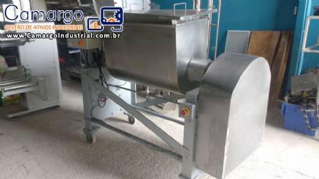 Misturador masseira sigma em ao inox basculante  150 litros
