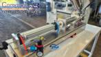Envasadora em inox de bancada semi autom�tica para pastoso com funil com misturador e aquecimento encamisado Cetro