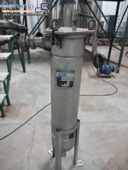 Filtro cartucho membrana em inox para vinho DBD Filtros Laffi Filtration