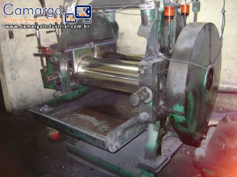 Conjunto de máquinas para trabalhar com borracha Conjunto de máquinas para trabalhar com borracha